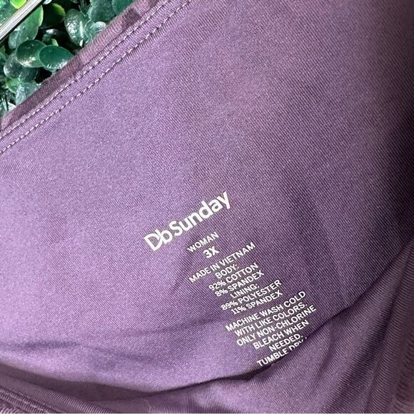 Db Sunday Woman Purple Camo Leggings Sz 3X - Picture 5 of 5